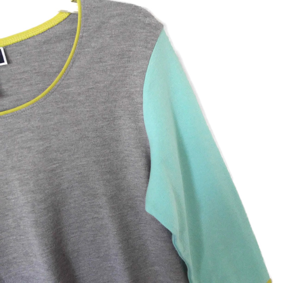 Karen Scott Multi Colorblock Pullover Shirt - Picture 5 of 7